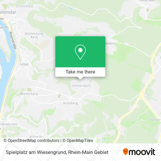 Карта Spielplatz am Wiesengrund