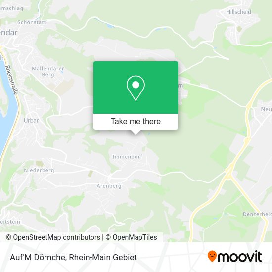 Карта Auf'M Dörnche