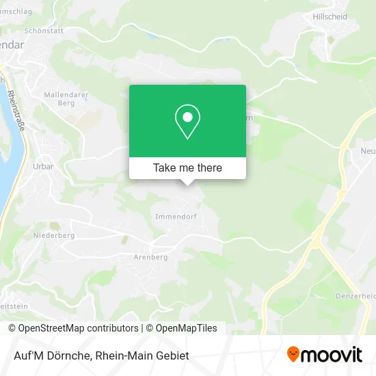 Карта Auf'M Dörnche