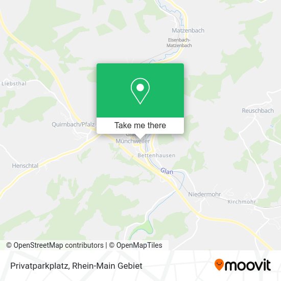 Карта Privatparkplatz