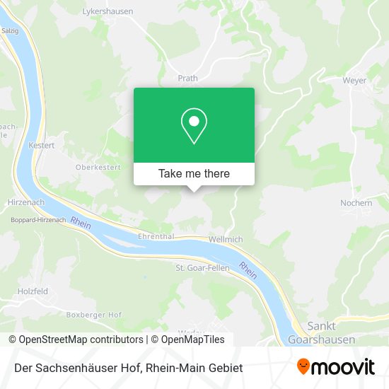 Карта Der Sachsenhäuser Hof