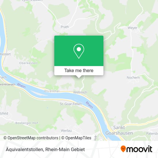Карта Äquivalentstollen