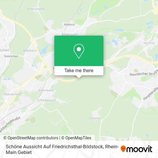 Карта Schöne Aussicht Auf Friedrichsthal-Bildstock