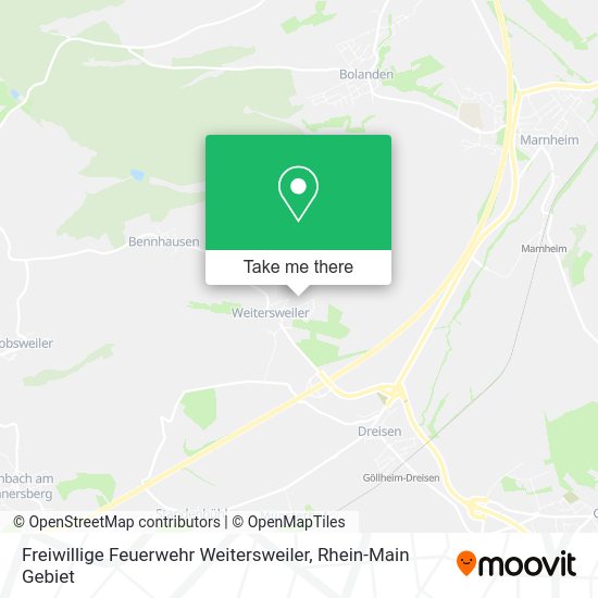 Карта Freiwillige Feuerwehr Weitersweiler