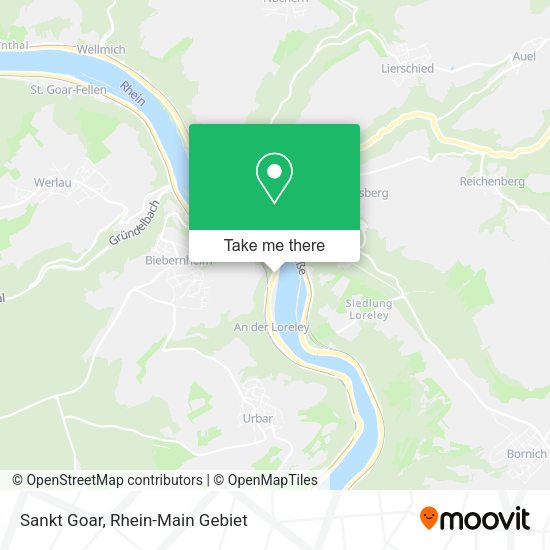Карта Sankt Goar