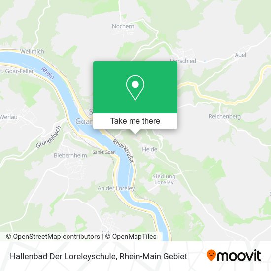 Карта Hallenbad Der Loreleyschule