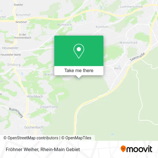 Карта Fröhner Weiher