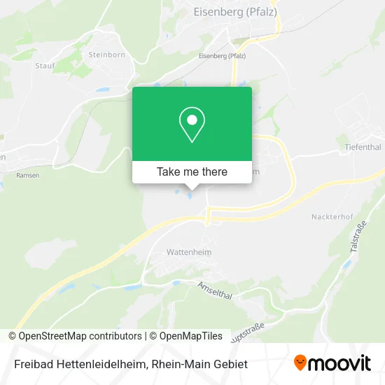 Карта Freibad Hettenleidelheim