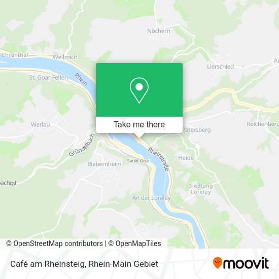 Карта Café am Rheinsteig