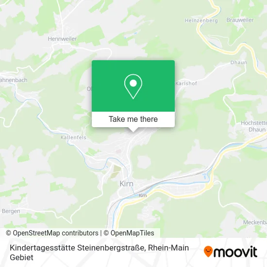 Карта Kindertagesstätte Steinenbergstraße