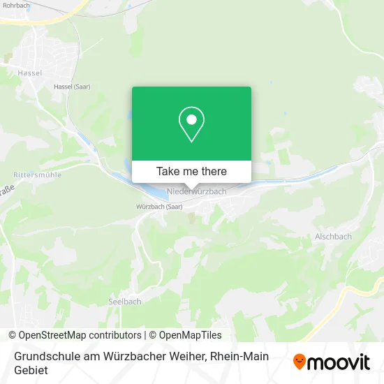 Карта Grundschule am Würzbacher Weiher