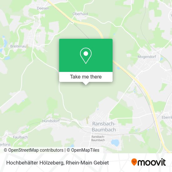 Карта Hochbehälter Hölzeberg