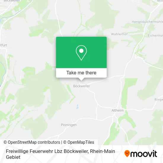 Карта Freiwillige Feuerwehr Lbz Böckweiler