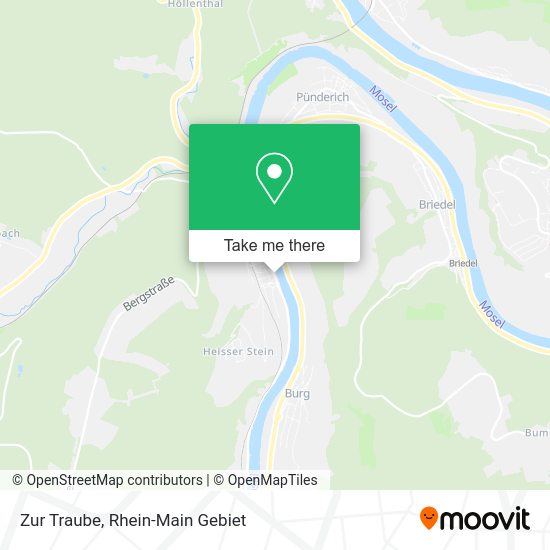 Карта Zur Traube