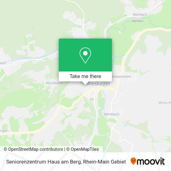 Карта Seniorenzentrum Haus am Berg