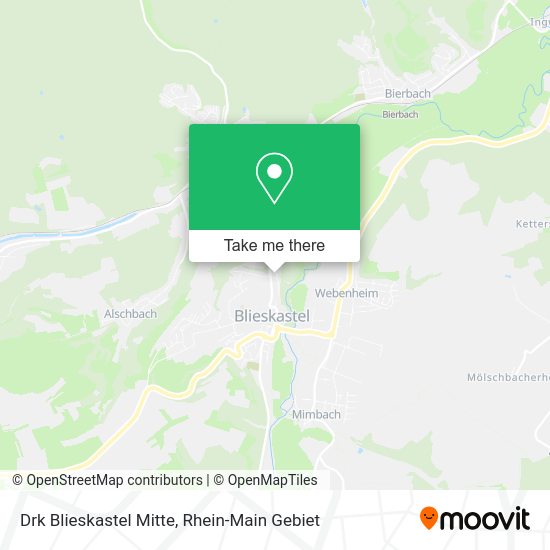 Карта Drk Blieskastel Mitte