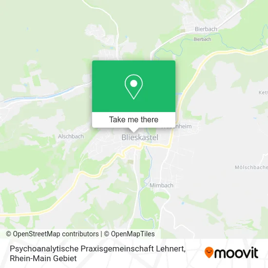 Psychoanalytische Praxisgemeinschaft Lehnert map