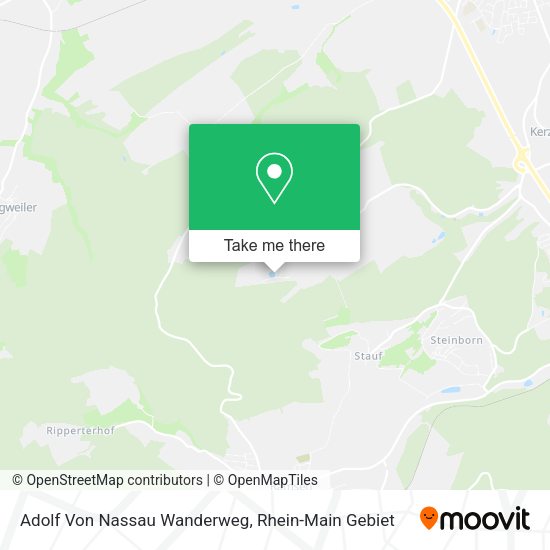 Карта Adolf Von Nassau Wanderweg