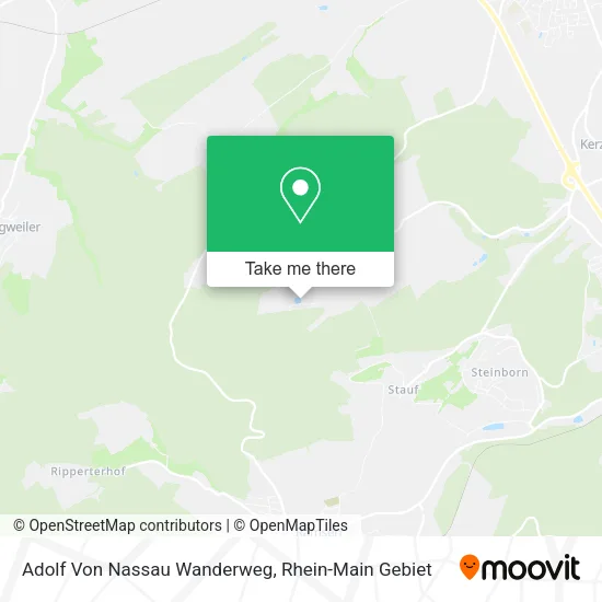 Карта Adolf Von Nassau Wanderweg