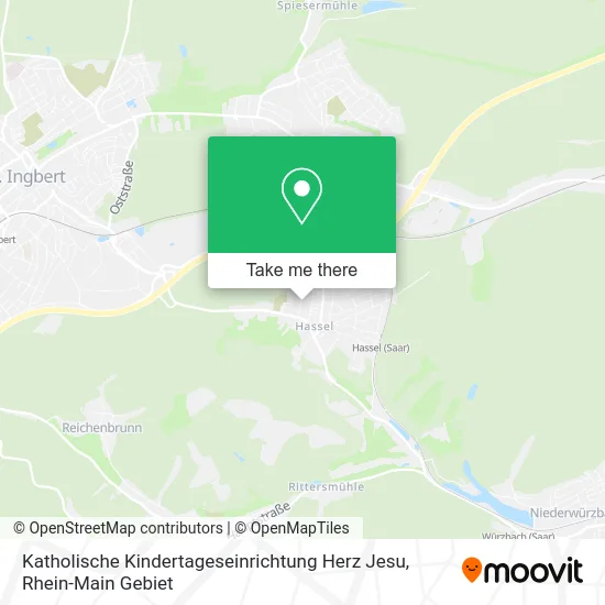 Карта Katholische Kindertageseinrichtung Herz Jesu