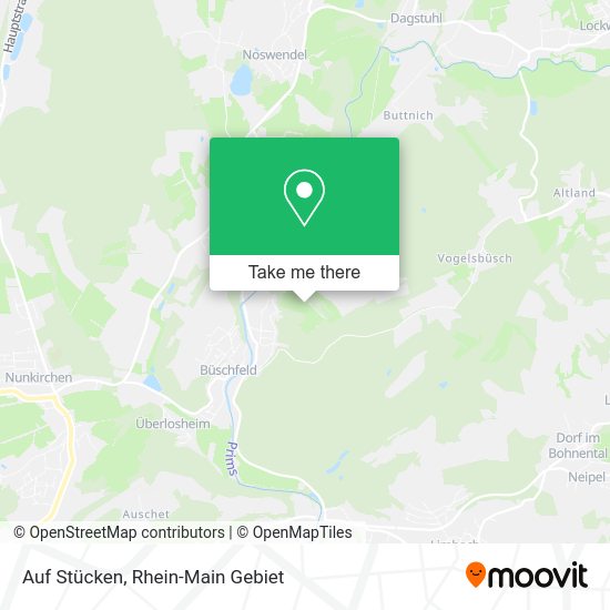 Карта Auf Stücken