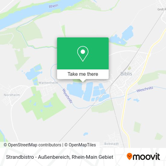 Карта Strandbistro - Außenbereich
