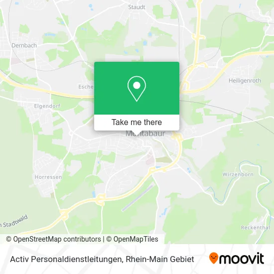 Activ Personaldienstleitungen map