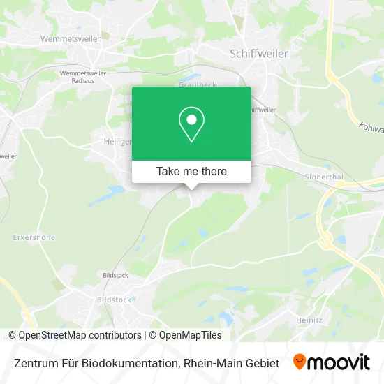 Карта Zentrum Für Biodokumentation