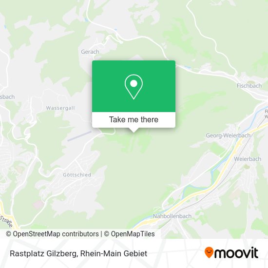 Карта Rastplatz Gilzberg