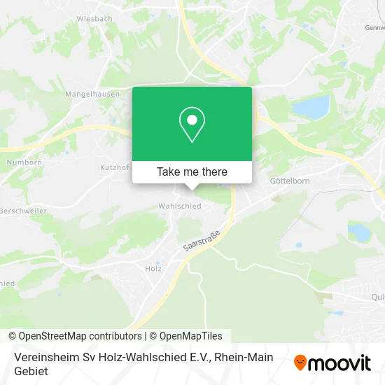 Карта Vereinsheim Sv Holz-Wahlschied E.V.