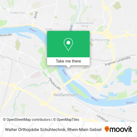 Карта Walter Orthopädie Schuhtechnik