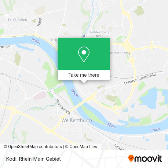 Карта Kodi