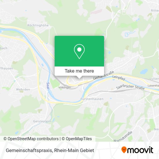Карта Gemeinschaftspraxis