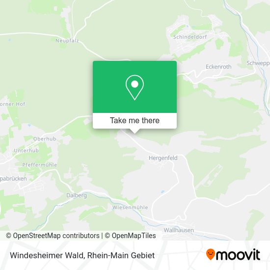 Карта Windesheimer Wald