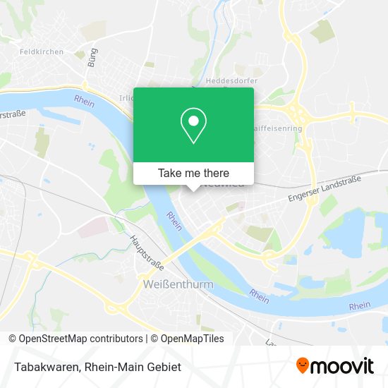 Карта Tabakwaren