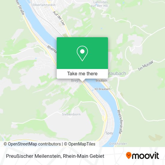Карта Preußischer Meilenstein
