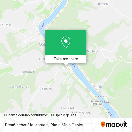 Карта Preußischer Meilenstein