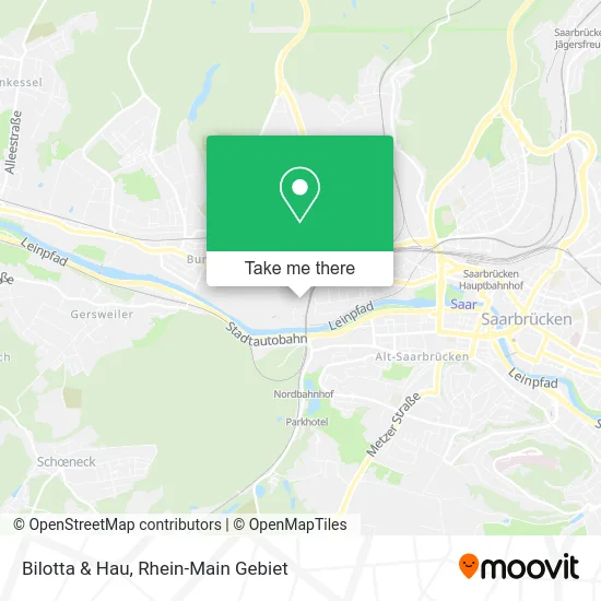 Карта Bilotta & Hau