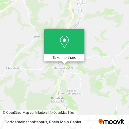 Карта Dorfgemeinschaftshaus