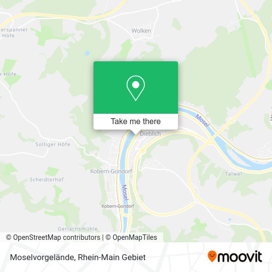 Карта Moselvorgelände