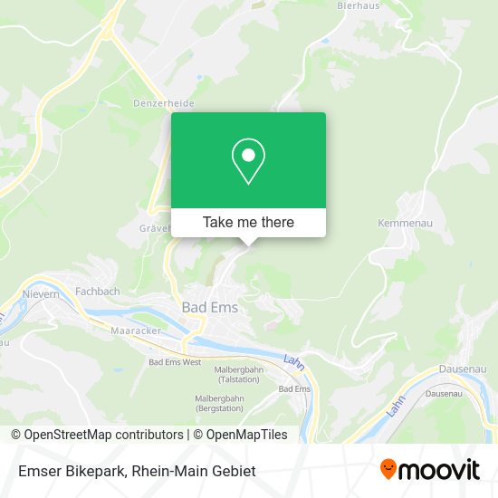 Карта Emser Bikepark