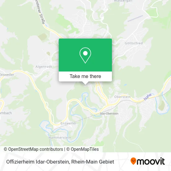 Карта Offizierheim Idar-Oberstein