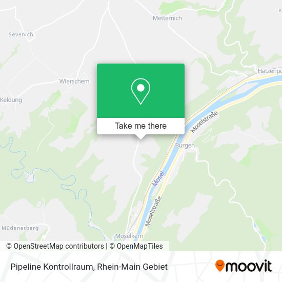 Карта Pipeline Kontrollraum