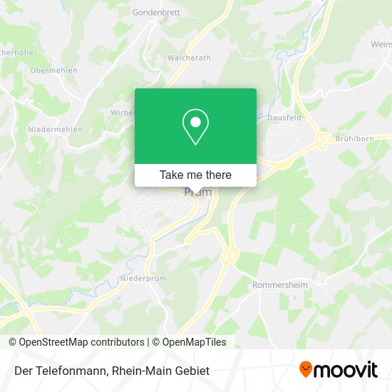 Карта Der Telefonmann