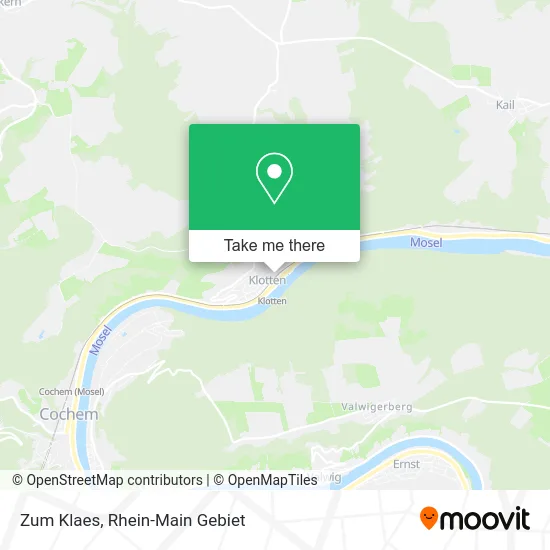Карта Zum Klaes