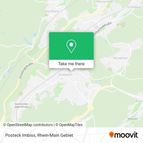Карта Posteck Imbiss