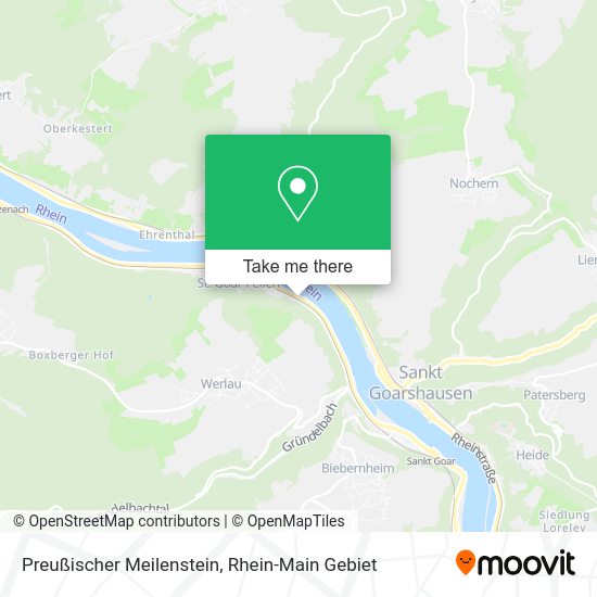 Карта Preußischer Meilenstein
