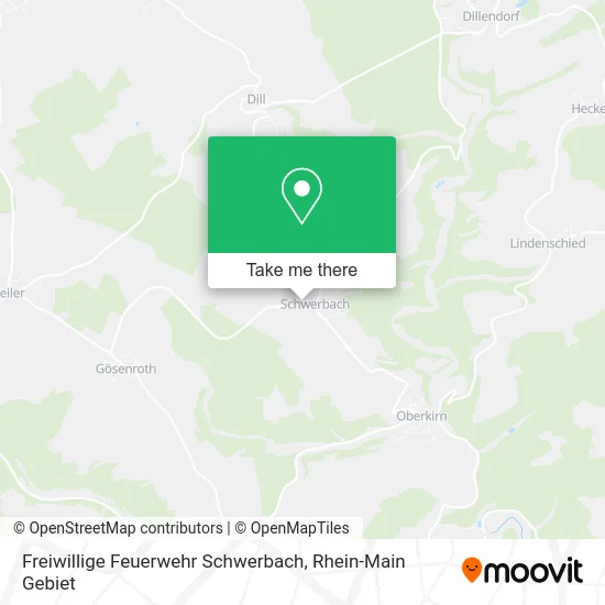 Карта Freiwillige Feuerwehr Schwerbach