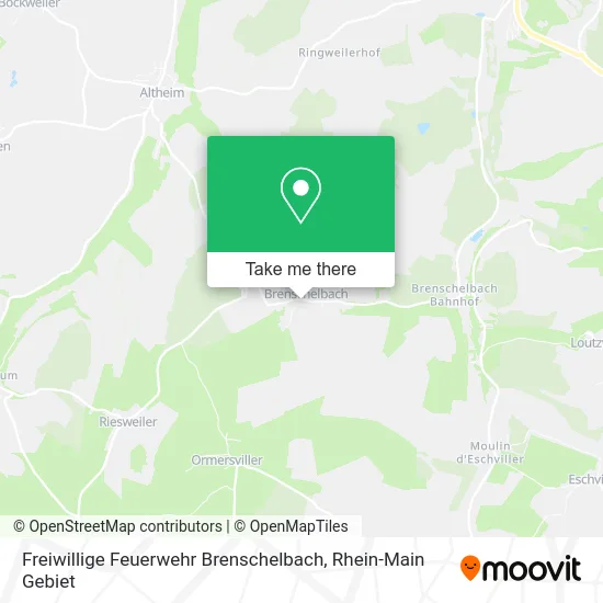 Карта Freiwillige Feuerwehr Brenschelbach