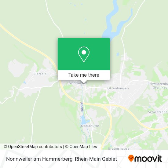 Карта Nonnweiler am Hammerberg